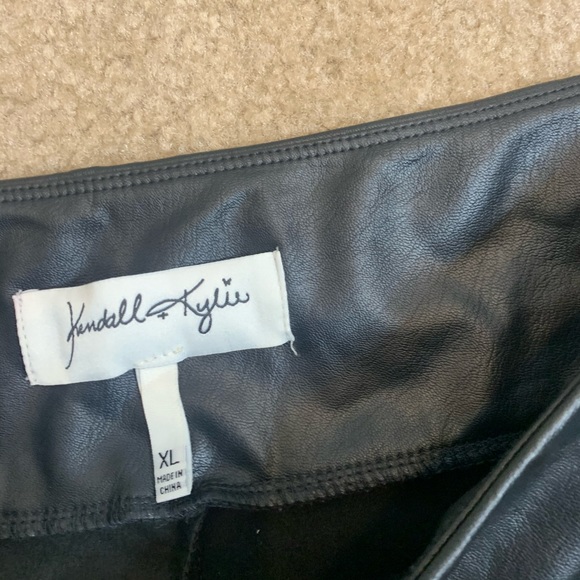 Kendall + Kylie high rise faux leather leggings - Picture 3 of 6